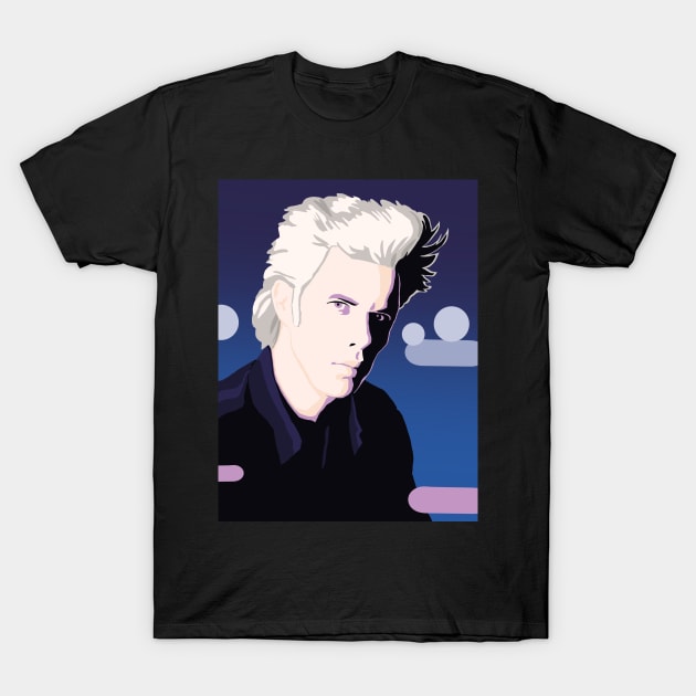 Portrait of Jim Jarmusch T-Shirt by Chill Studio